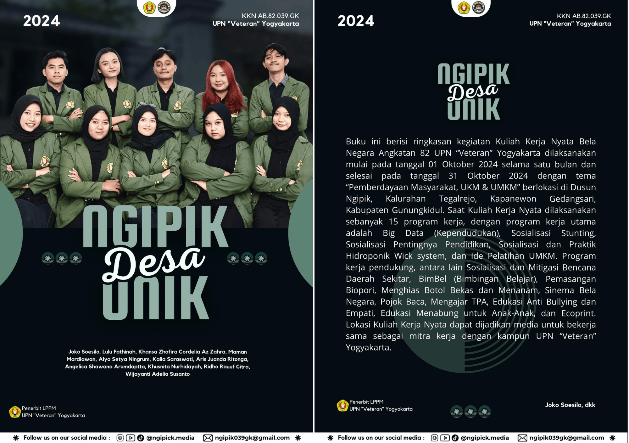 Cover Buku Ngipik Desa Unik